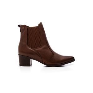 Bota Pegada Chelsea Feminina Couro 280511-03 Marrom