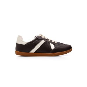 Tênis Addan Casual Feminino Napa Soft 18121 Marrom