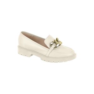 Sapato Beira Rio Oxford Feminino Tratorado Corrente 4283.105.9569 Branco