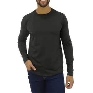 Camiseta Lzt Térmica Gola Redonda - 1119067 Preto