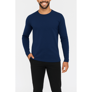 Camiseta Lzt Térmica Gola Redonda - 1119067 Marinho