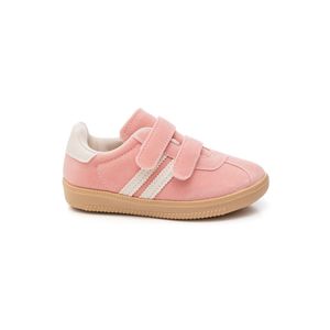 Tênis Billiboo Casual Bebe Menina Velcro Kr056f Rosa