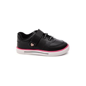 Tênis Molekinha Casual Juvenil Menina Elastico 2740.203.9569 Preto
