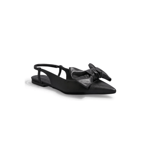 Sapatilha Santa Lolla Slingback Feminina Couro 0346.49fb.033b.0001 Preto