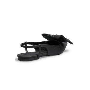 Sapatilha Santa Lolla Slingback Feminina Couro 0346.49fb.033b.0001 Preto