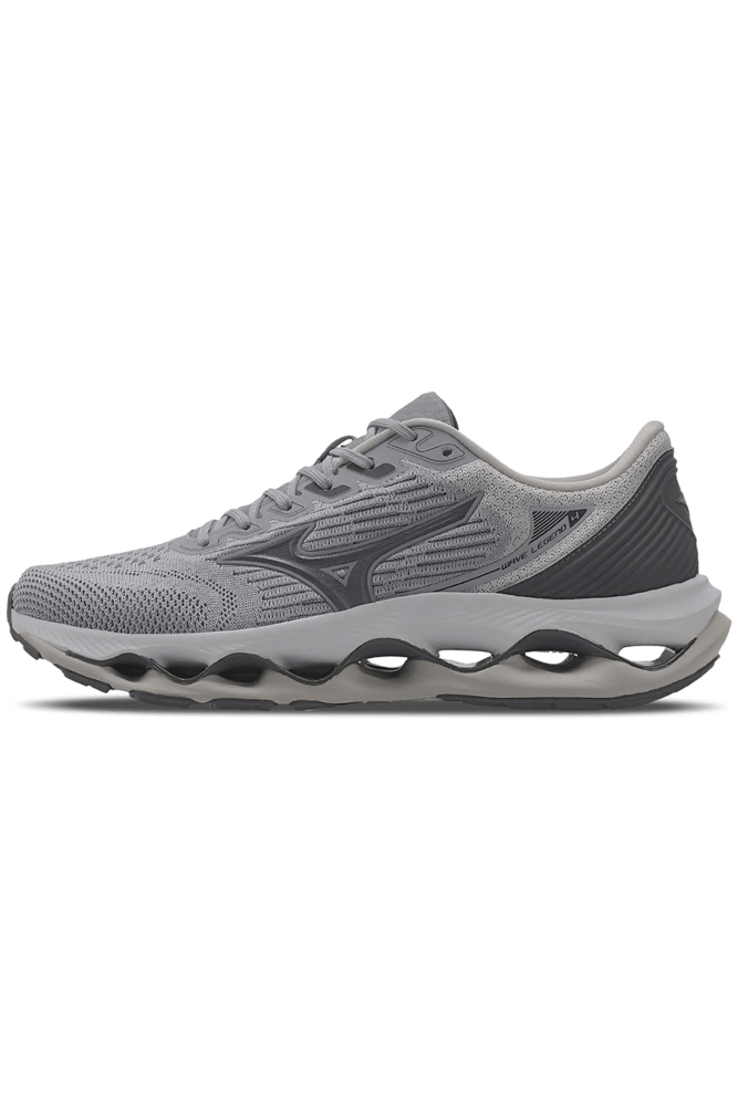 Tenis-Mizuno-Legend-4-Masculino-Corrida-Cinza