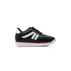 Tênis Molekinha Casual Juvenil Menina Napa 2583.203.9569 Preto