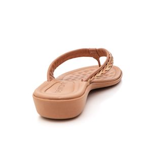 Chinelo Beira Rio Conforto Feminina Napa 8224.869.29346 Nude