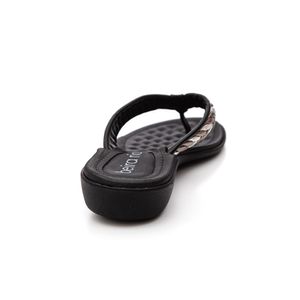 Chinelo Beira Rio Conforto Feminina Napa 8224.869.29346 Preto