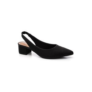 Sapato Beira Rio Slingback Feminino Salto Baixo 4182.220.29706 Preto