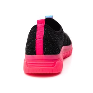Tênis Novope Soft Infantil Menina Luz Led 9900101 Preto