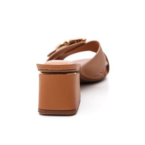 Tamanco Vizzano Casual Feminino Salto Bloco 6428.140.7286 Caramelo