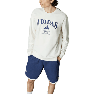 Camiseta Adidas Heritage Graphic Crew Masculina Jl6140 Off-White