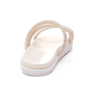 Chinelo Molekinha Rasteirinha Juvenil Menina Napa 2352.107.29461 Branco