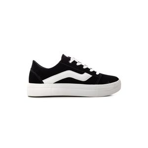 Tênis Quiz Casual Feminino Nobuck 61-1832-78 Preto