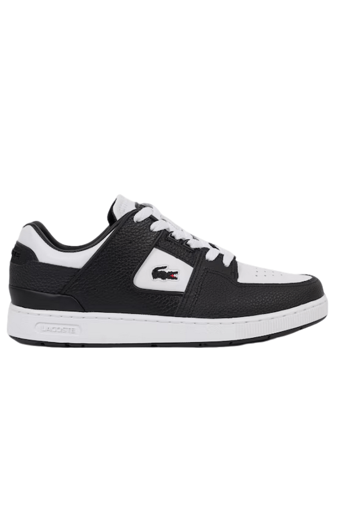 cortis コルティス　LP Tênis Lacoste Court Cage Masculino Couro 46sma0044br2h4 Branco