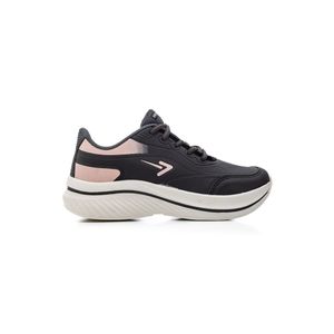 Tenis Box 200 Caminhada Feminino Bx2503f-01 Chumbo