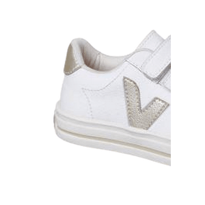 Tênis Mão Dupla Casual Juvenil Menina Velcro 700.015-152 Branco