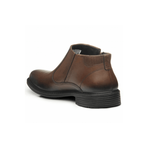 Bota Pegada Casual Masculina Couro 125354-02 Marrom