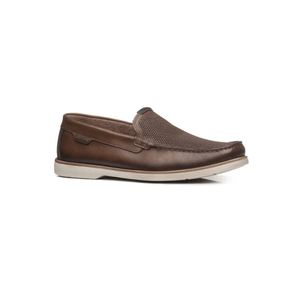 Sapato Pegada Mocassim Masculino Em Couro 141901-01 Marrom