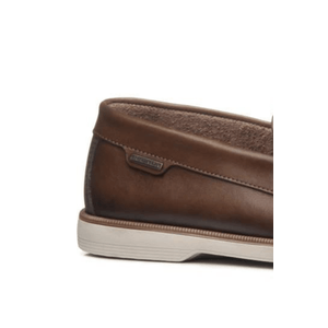 Sapato Pegada Mocassim Masculino Em Couro 141901-01 Marrom