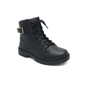 Bota Kature Coturno Juvenil Menina Cadarço 1205.440/450 Preto