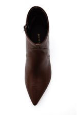Bota-Bottero-Cano-Curto-Feminina-Couro-362101-Marrom
