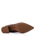 Bota-Bottero-Cano-Curto-Feminina-Couro-362101-Marrom
