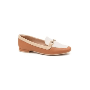 Sapato Comfortflex Casual Feminino Mocassim 2579304-01 Caramelo