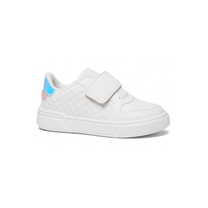 Tênis Klin Casual Infantil Menina Elástico 317.020-13720 Branco