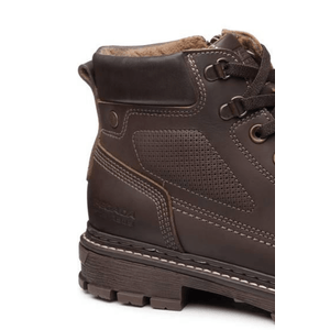 Bota Pegada Casual Masculina Couro 181707-05 Marrom
