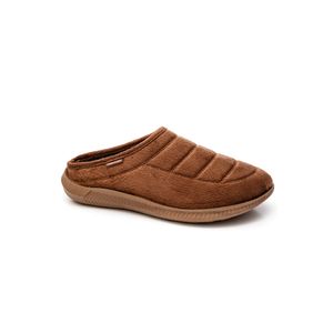 Pantufa Pegada Masculina Em Tecido 166101-04 Marrom