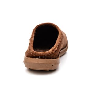 Pantufa Pegada Masculina Em Tecido 166101-04 Marrom