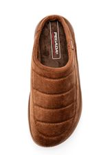 Pantufa-Pegada-Masculina-Em-Tecido-166101-04-Marrom