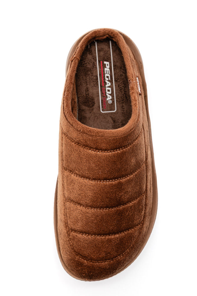 Pantufa-Pegada-Masculina-Em-Tecido-166101-04-Marrom