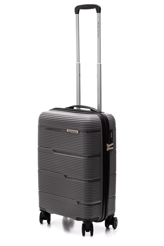 Mala Rígida Luxcel Polo King Mf10452pk-20 Cinza