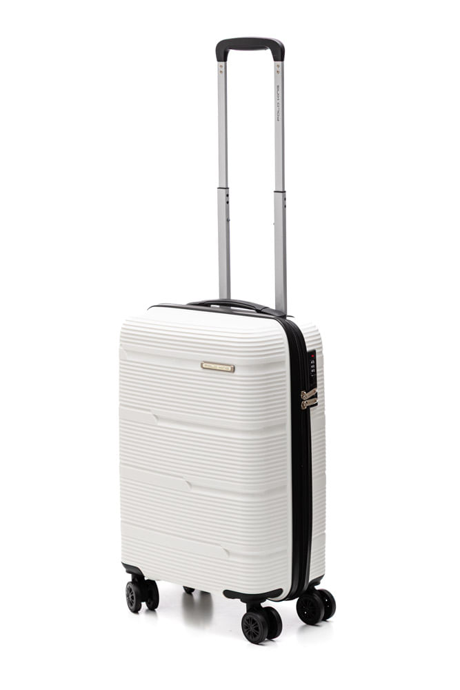 Mala Rígida Luxcel Polo King Mf10452pk-20 Branco