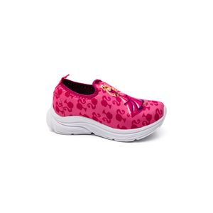 Tênis Botinho Casual Infantil Menina Slip-On Bt805f Pink