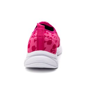 Tênis Botinho Casual Infantil Menina Slip-On Bt805f Pink
