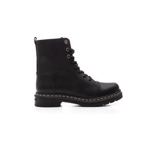 Bota Coturno Cravo E Canela Janis Feminino Couro 85653cnew Preto