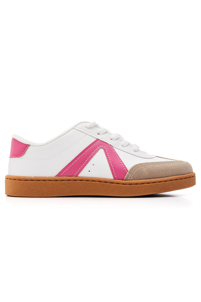 Tênis Molekinha Casual Juvenil Menina Napa 2574.106.19630 Rosa