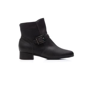 Bota Piccadilly Cano Médio Feminina Salto Baixo 145057 Preto
