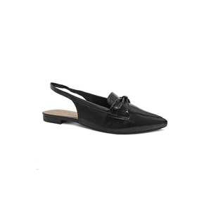 Sapatilha Anacapri Slingback Feminina Verniz C300290380 Preto