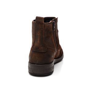 Bota Democrata Garage Dust Masculina Couro 626102-002 Marrom