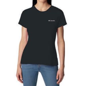 Camiseta Columbia Básica Silk Manga Curta Feminina 321073 Preto