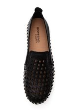 Tenis-Bottero-Slip-On-Feminino-Couro-369501-Preto