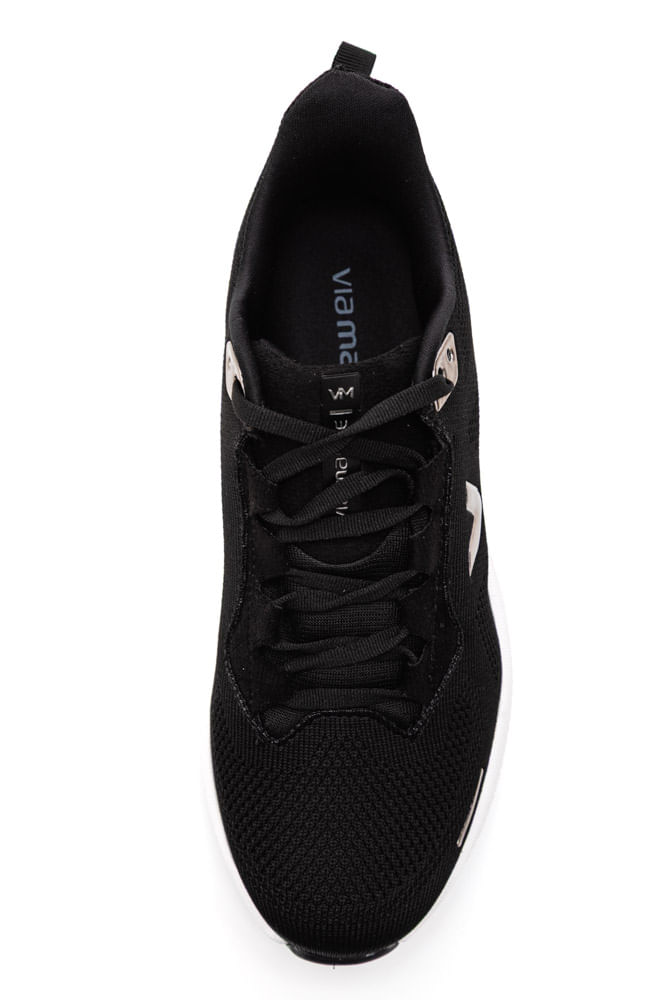 Tenis-Via-Marte-Casual-Feminino-Tecido-263-001-01-Preto