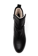Bota-Bottero-Cano-Baixo-Feminina-Couro-Burnish-361723-Preto