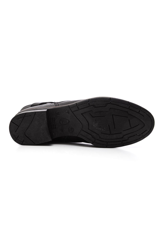 Bota-Bottero-Cano-Baixo-Feminina-Couro-Burnish-361723-Preto