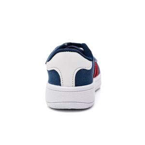 Tênis Via Vip Juvenil Menino Camurça Velcro Vv4511 Marinho